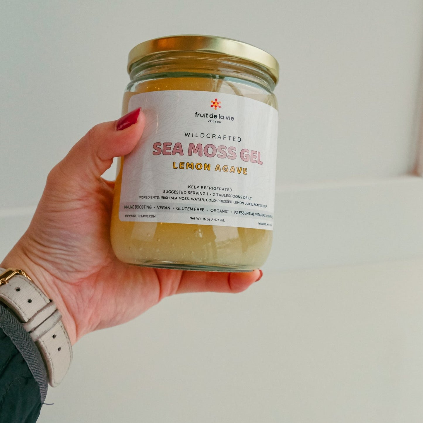 Sea Moss Gel - Lemon Agave