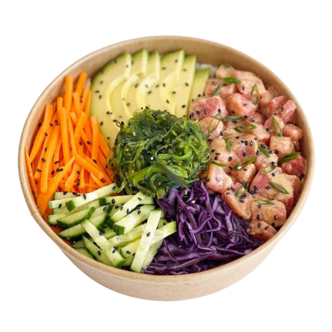 Watermelon Tuna Poké Bowl