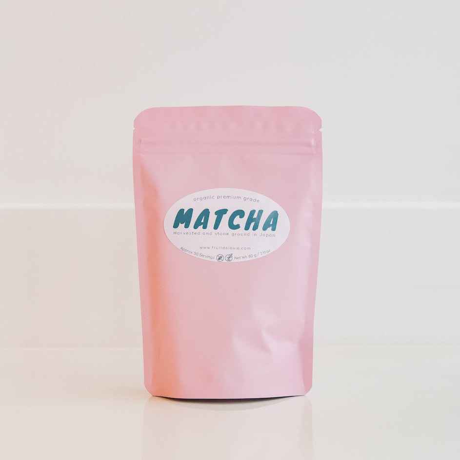 Matcha Pm FDLV Matcha Powder 60g – fruit de la vie juice co.