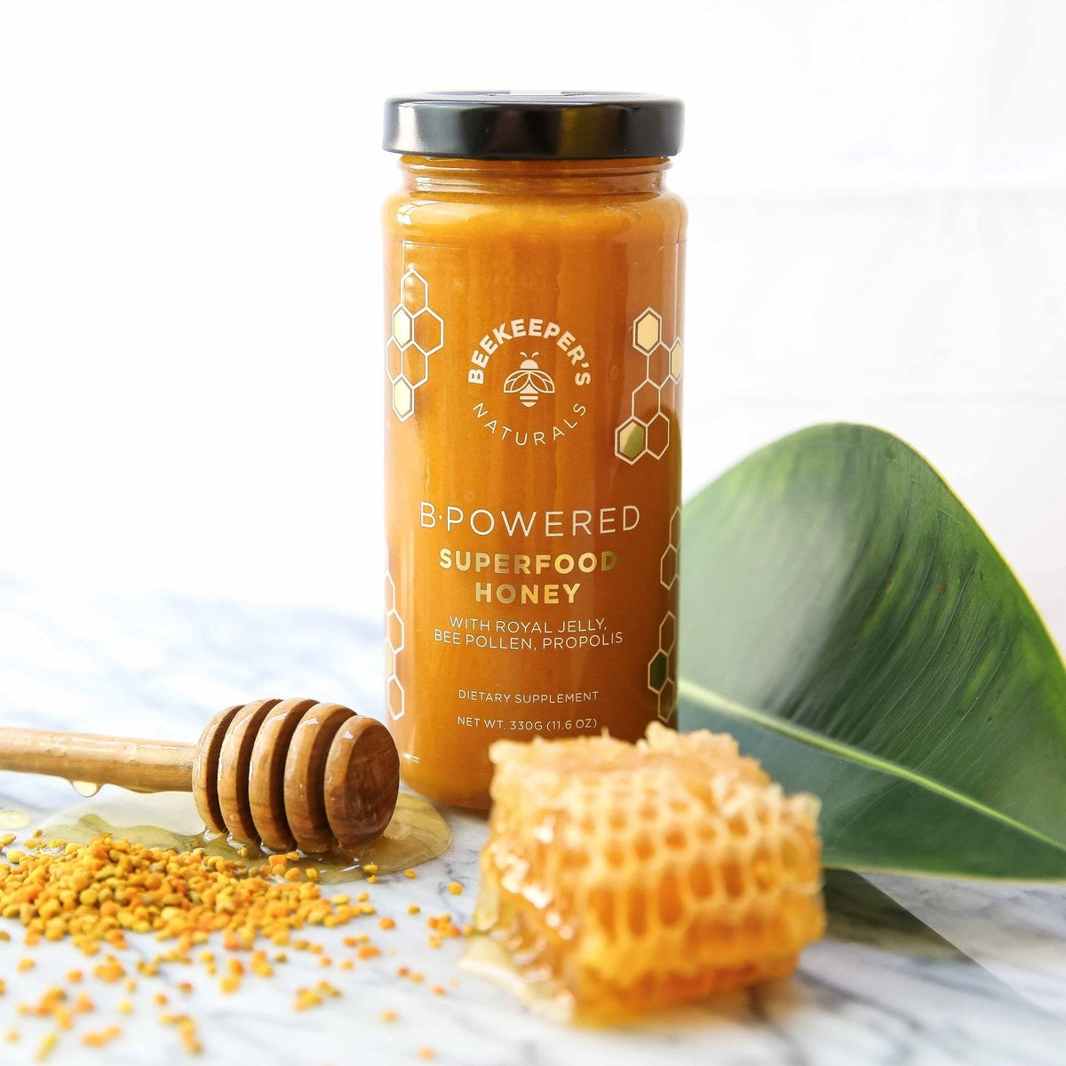 Beekeeper's Naturals B.Powered Superfood Honey